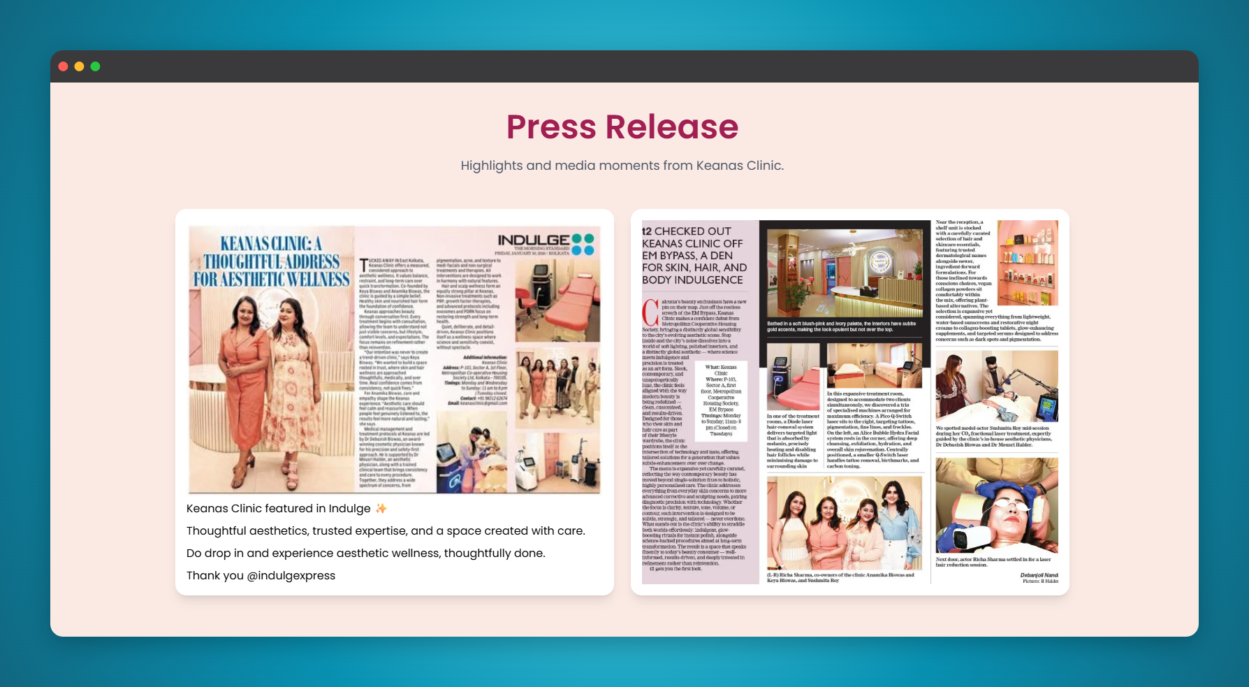 Keanas Skin Clinic — screenshot 2