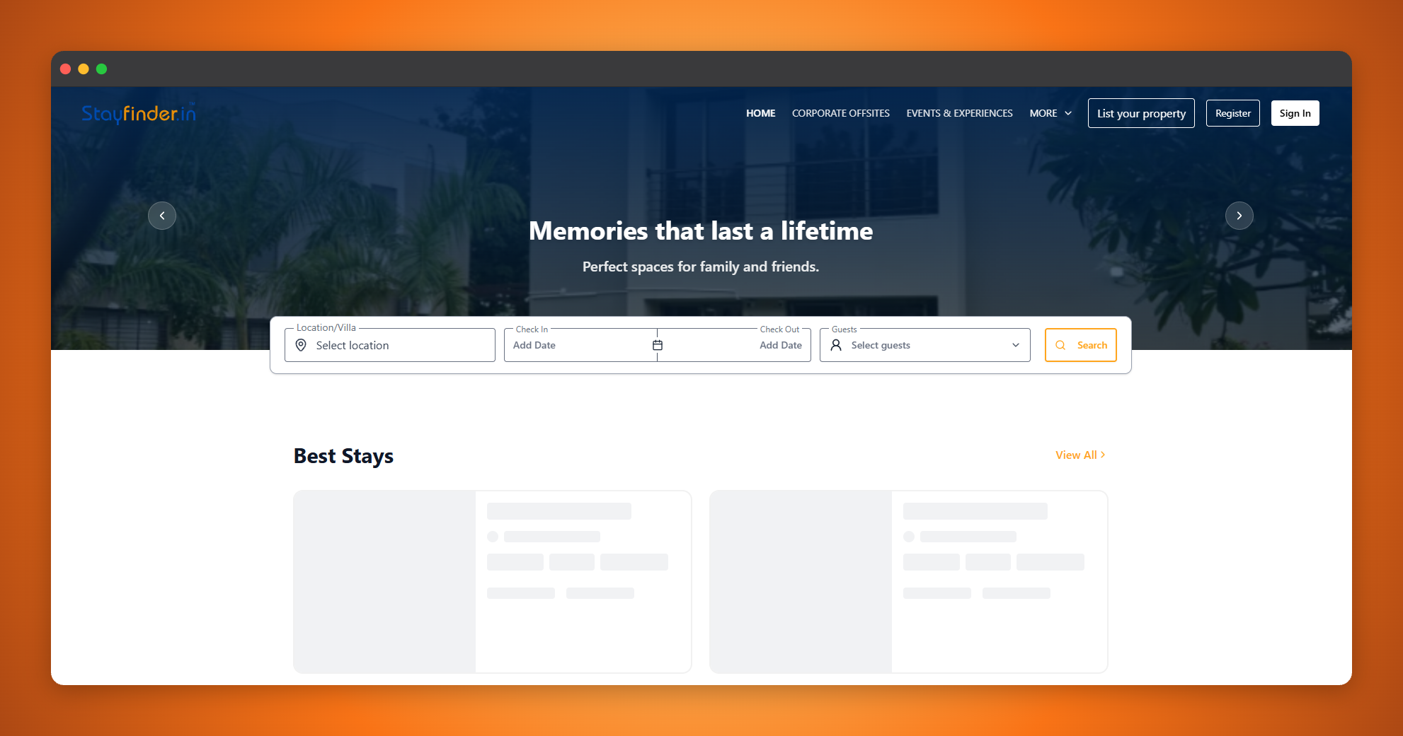 StayFinder — A full booking lifecycle that keeps availability honest automatically.