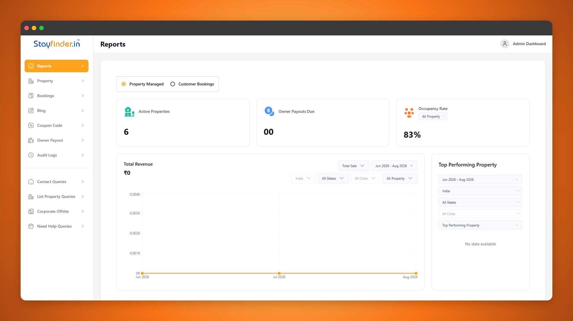 StayFinder — screenshot 2